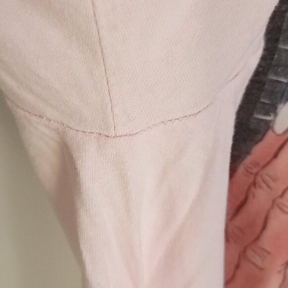 Port & Company Graphic T-Shirt Men's XL Pink Hands Over House Face - Picture 11 of 12